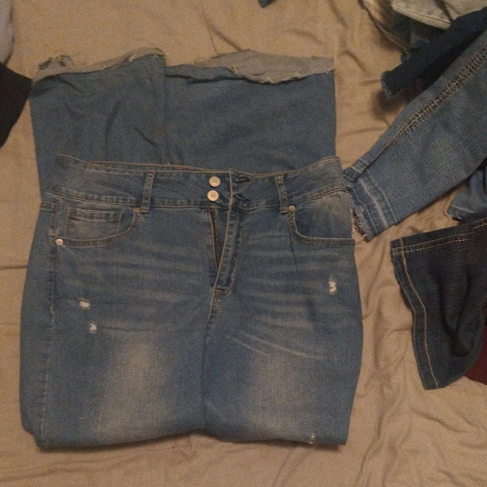 SO High Rise Blue Jeans